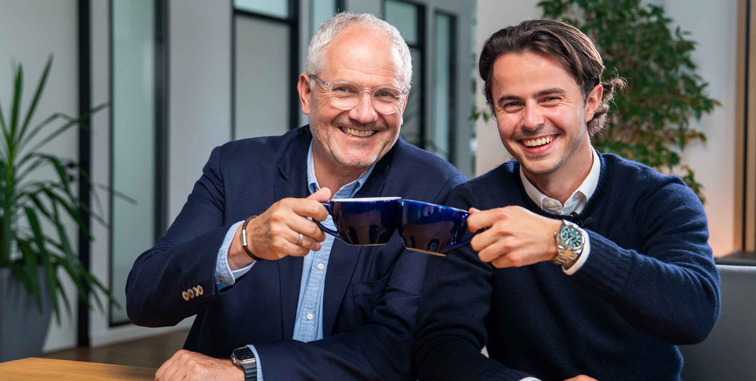 Austausch in einer aktiven Gemeinschaft.